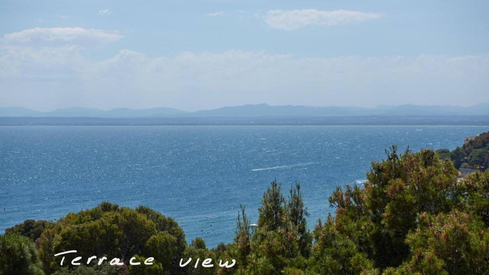 Apartamento en Roses con vistas al mar Exterior foto